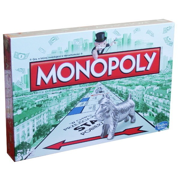Hasbro 00009 Nowa Gra Monopoly Standart
