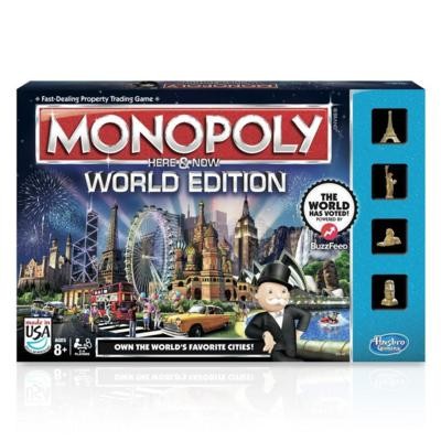 Monopoly Gra Here and Now Edycja Światowa Hasbro B2348